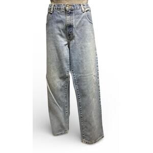 Vintage Galyan’s heavy soft denim light wash size 14